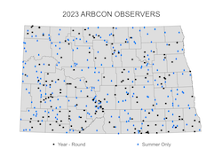 ARBCON Observer Locations