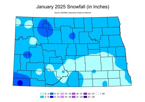 This is a precipitation map from 01 of 2025