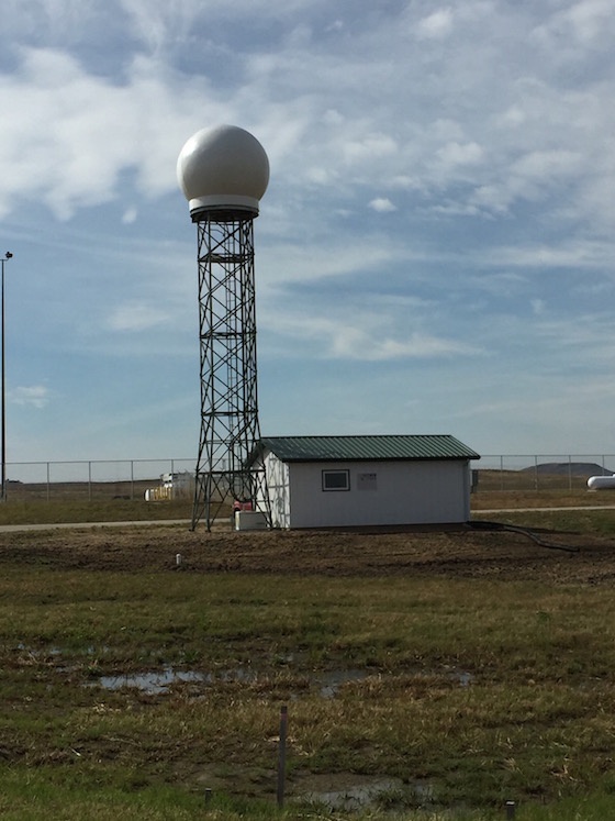 Radar Tower in Bowman, ND